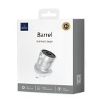 Wiwu Barrel 30w GAN Fast Charger 3pin Silver